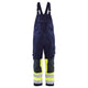 Blaklader 2607 Navy Blue/Hi-Vis Yellow Arc Flash & Fire Retardant Multinorm Class 1 Bib Trousers