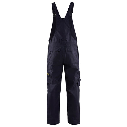 Blaklader 2824 Anti Flame Bib Trousers Navy Blue Back