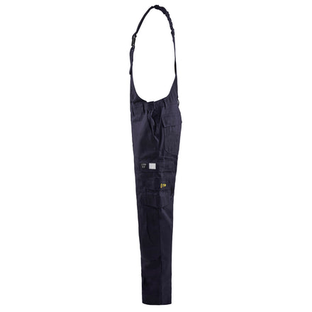Blaklader 2824 Anti Flame Bib Trousers Navy Blue Left