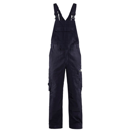 Blaklader 2824 Anti Flame Bib Trousers Navy Blue Main