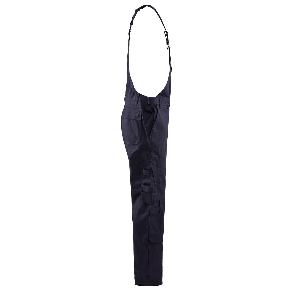 Blaklader 2824 Anti Flame Bib Trousers Navy Blue Right