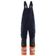 Blaklader 2888 Multinorm Inherent Bib Trousers Navy Blue Hi Vis Orange Main