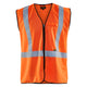 Blaklader 3029 Hi Vis Vest Hi Vis Orange Navy Blue Main
