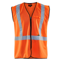 Blaklader 3029 Hi Vis Vest Hi Vis Orange Navy Blue Main