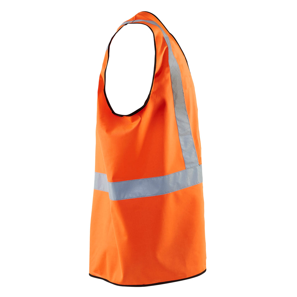 Blaklader 3029 Hi Vis Vest Hi Vis Orange Navy Blue Right