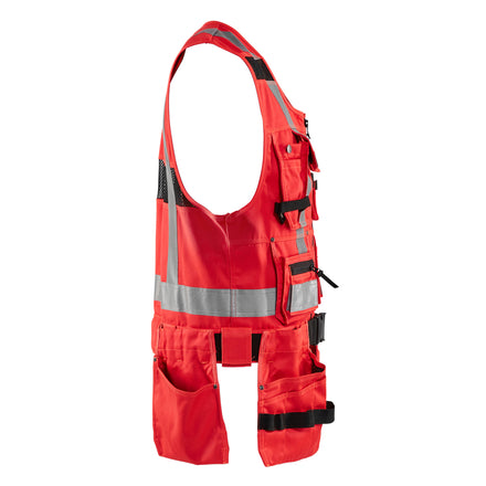 Blaklader 3032 Hi Vis Tool Vest Hi Vis Red Right