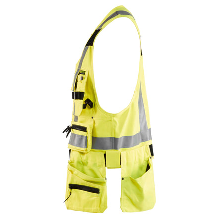 Blaklader 3032 Hi Vis Tool Vest Hi Vis Yellow Left