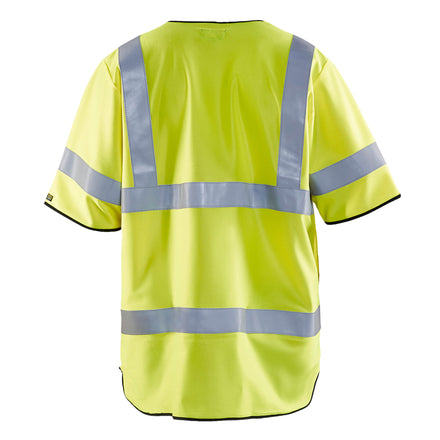 Blaklader 3034 Multinorm Safety Waistcoat Hi Vis Yellow Back