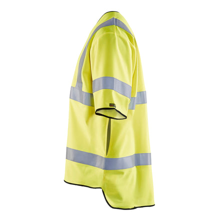 Blaklader 3034 Multinorm Safety Waistcoat Hi Vis Yellow Left