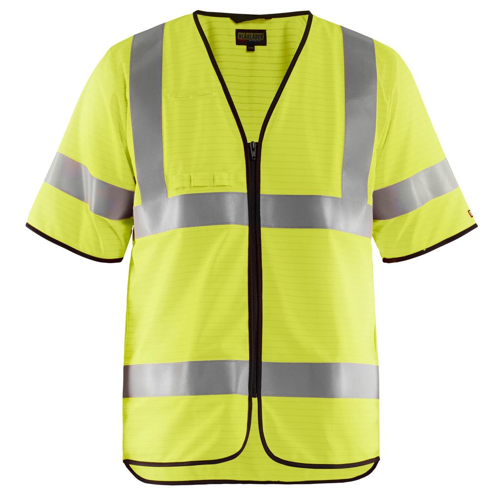 Blaklader 3034 Multinorm Safety Waistcoat Hi Vis Yellow Main