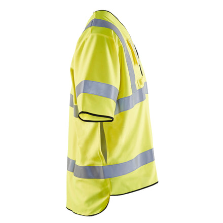Blaklader 3034 Multinorm Safety Waistcoat Hi Vis Yellow Right