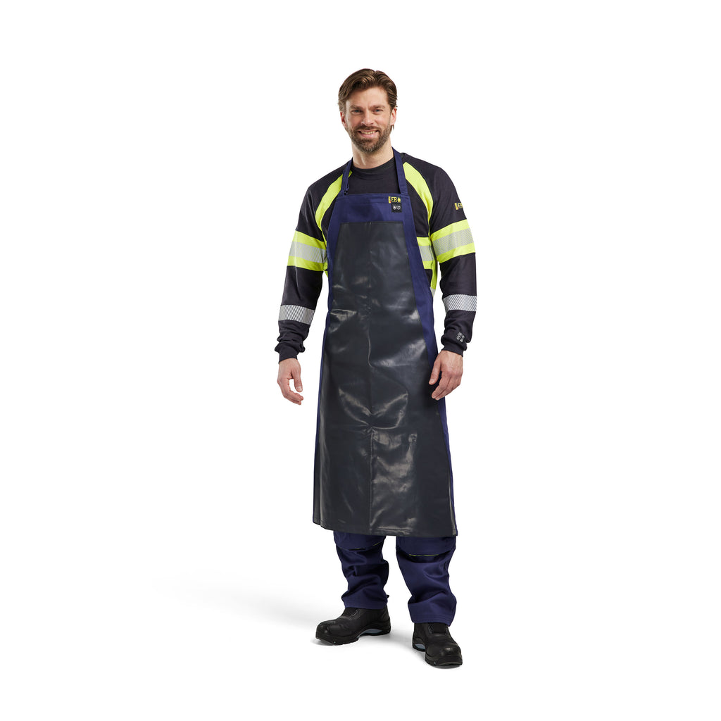 Blaklader 3061 Welding Apron Navy Blue Model