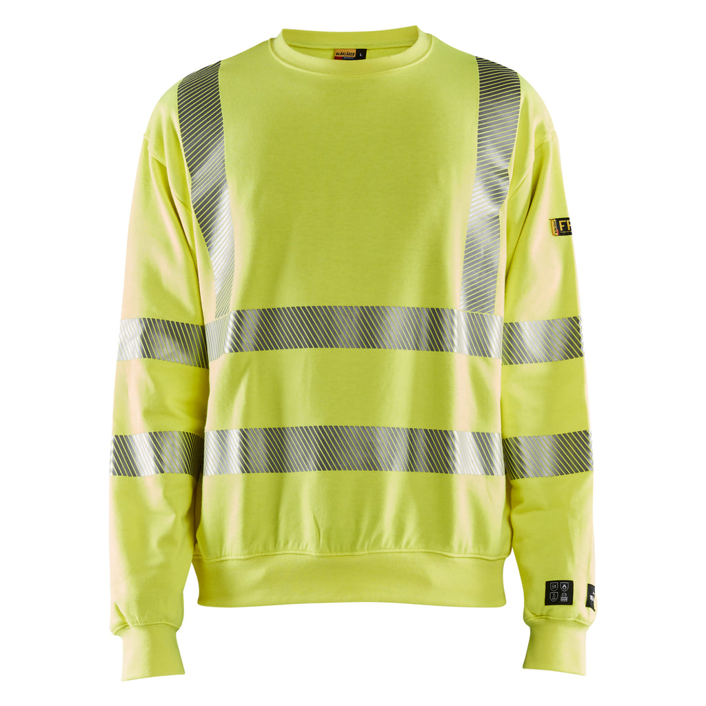 Blaklader 3087 Multinorm Sweatshirt Hi Vis Yellow Main