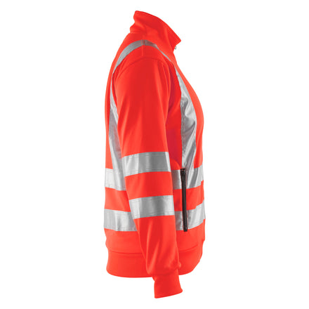 Blaklader 3308 Womens Hi Vis Sweatshirt Hi Vis Red Right