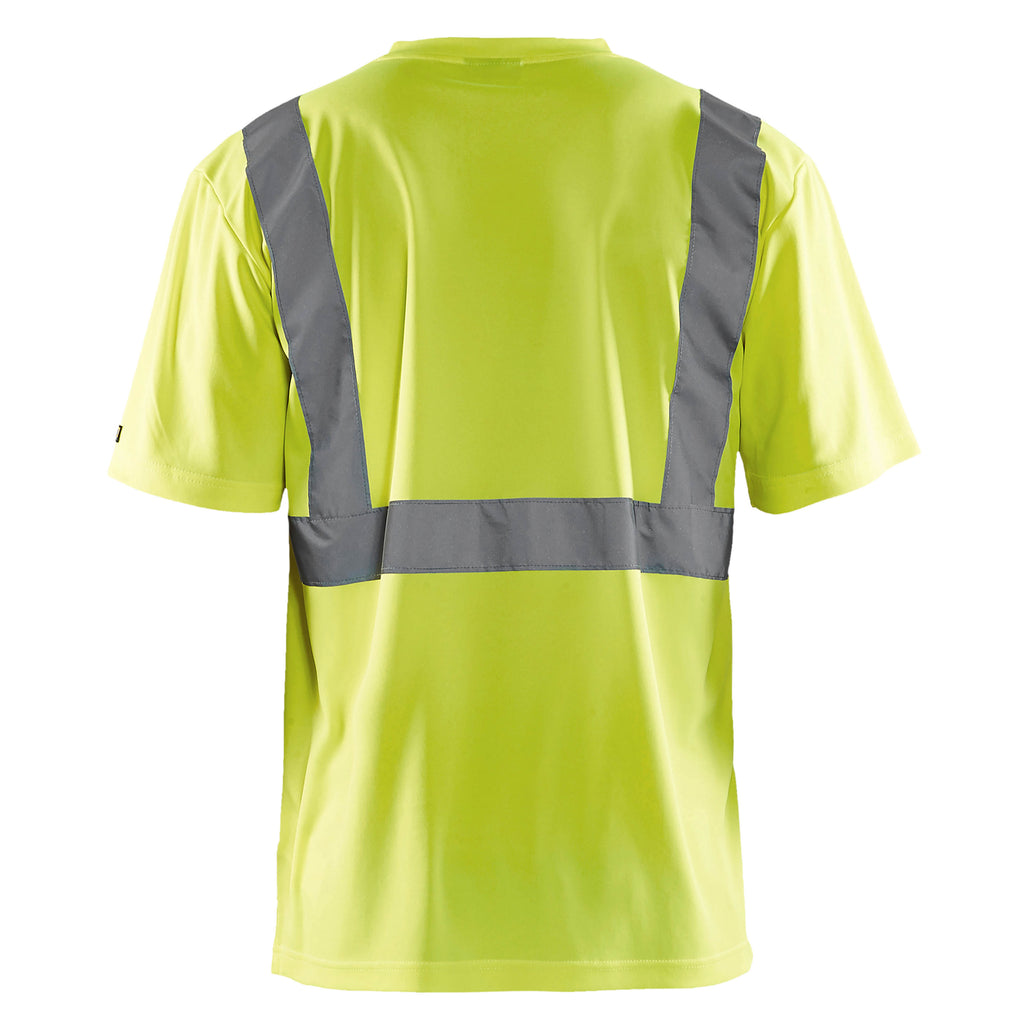 Blaklader 3313 Hi Vis T Shirt Hi Vis Yellow Back