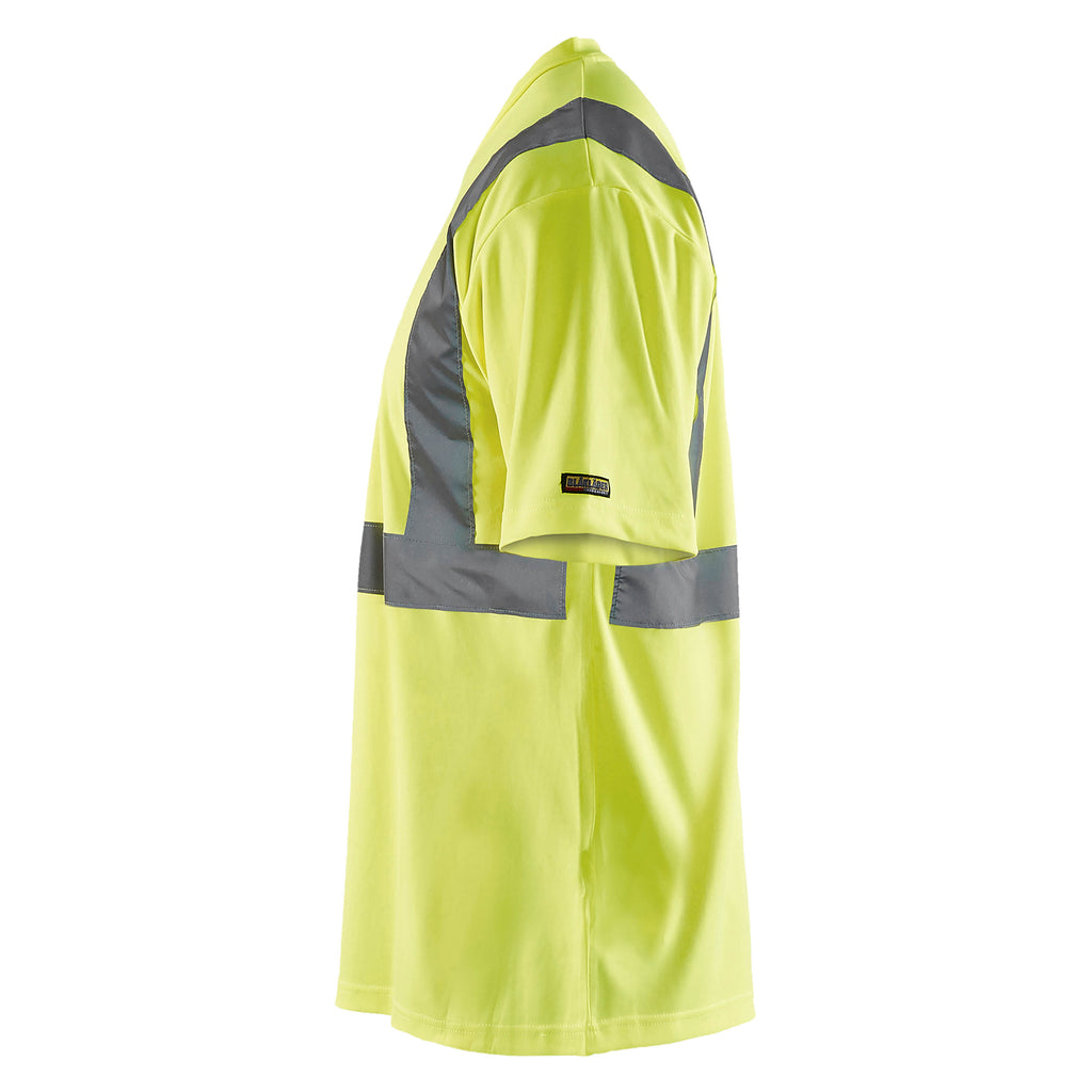 Blaklader 3313 Hi Vis T Shirt Hi Vis Yellow Left