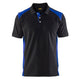Blaklader 3324 Black/Cornflower Blue Polo Shirt