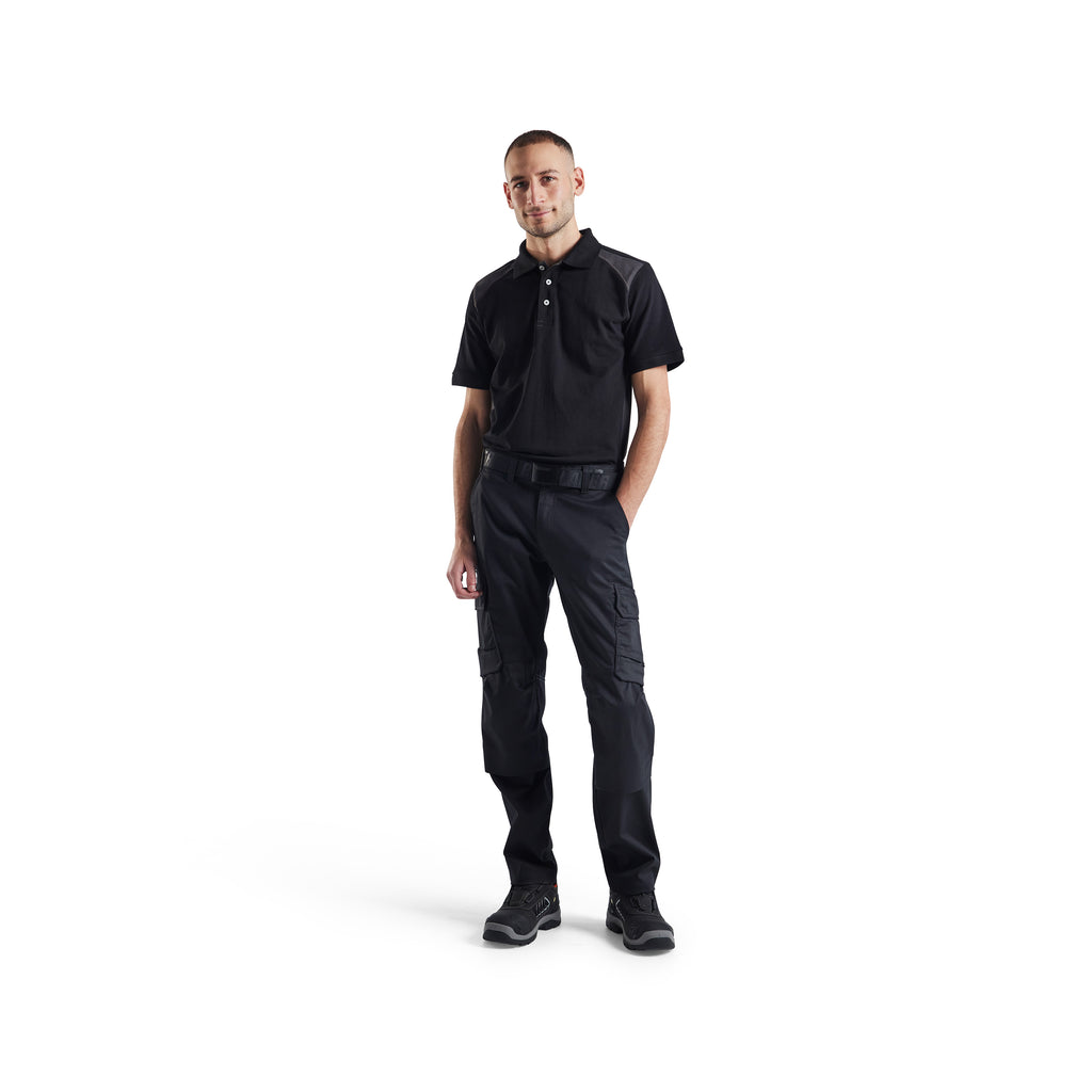 Blaklader 3324 Black/Dark Grey Polo Shirt
