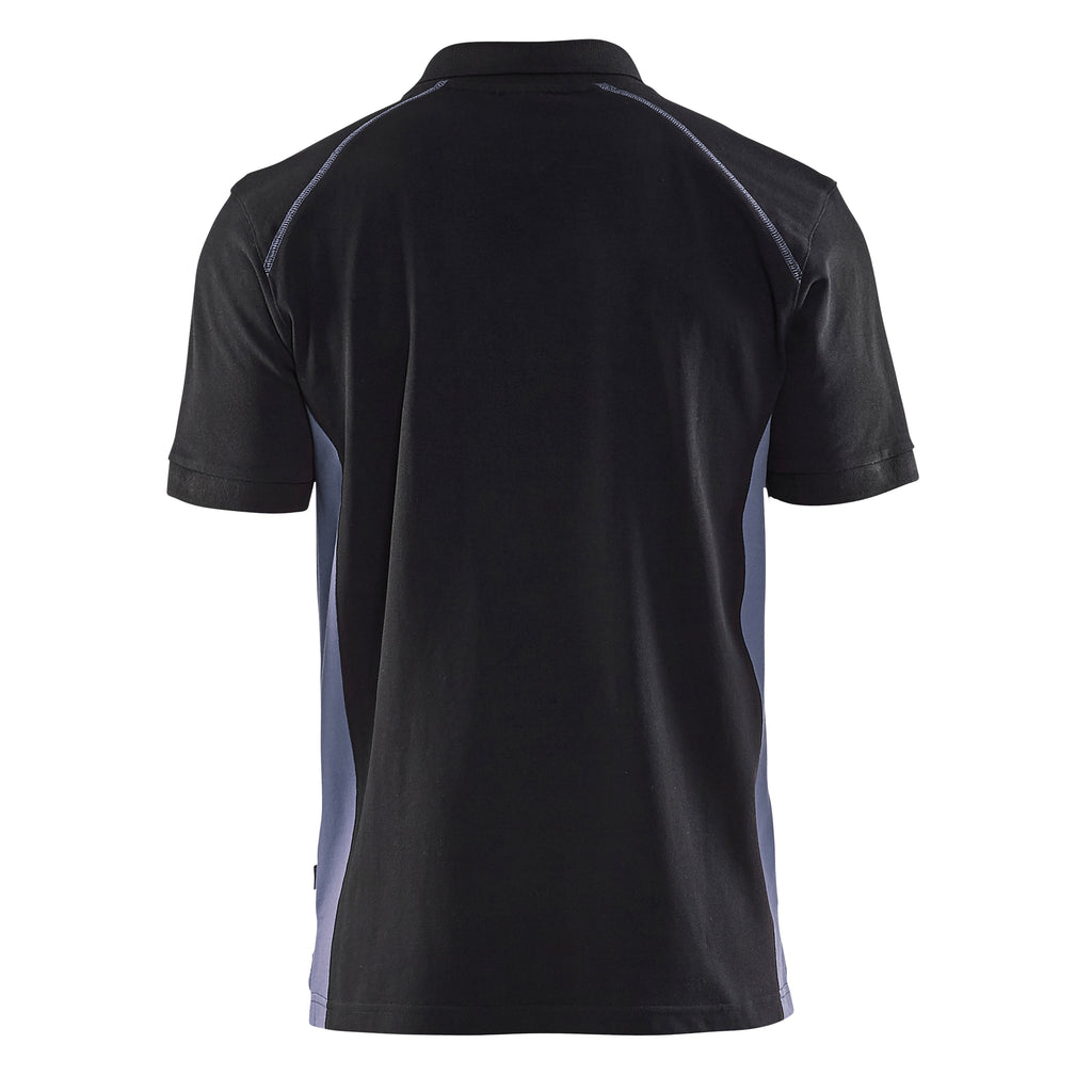 Blaklader 3324 Black/Grey Polo Shirt