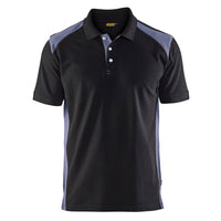 Blaklader 3324 Black/Grey Polo Shirt