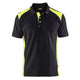 Blaklader 3324 Black/Hi-Vis Yellow Polo Shirt