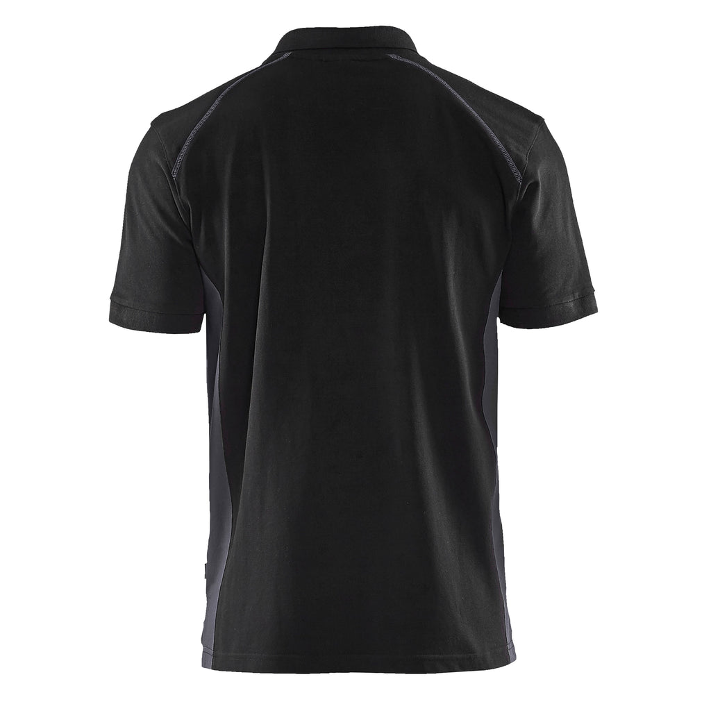 Blaklader 3324 Black/Mid Grey Polo Shirt
