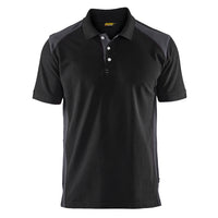Blaklader 3324 Black/Mid Grey Polo Shirt
