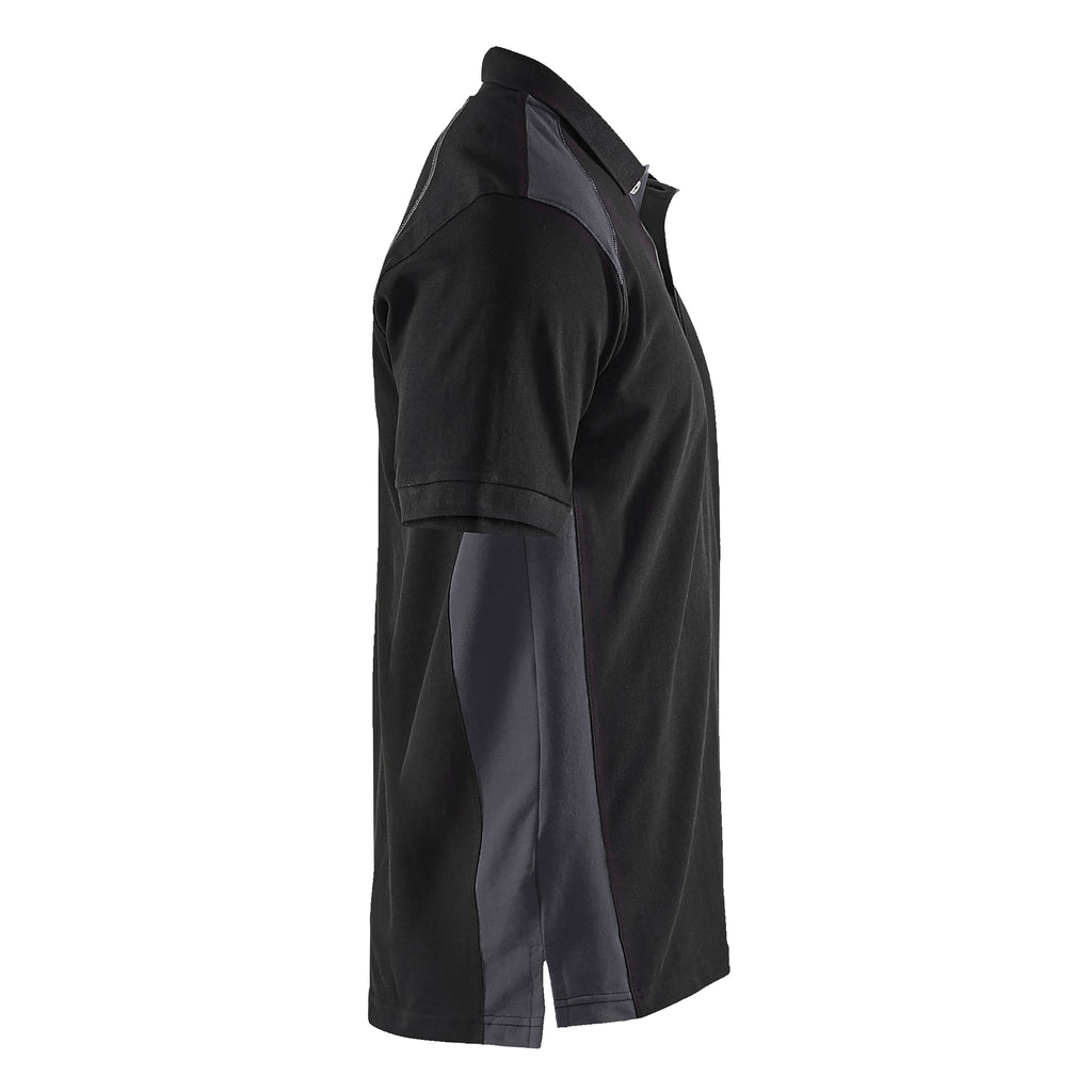 Blaklader 3324 Black/Mid Grey Polo Shirt