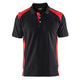 Blaklader 3324 Black/Red Polo Shirt