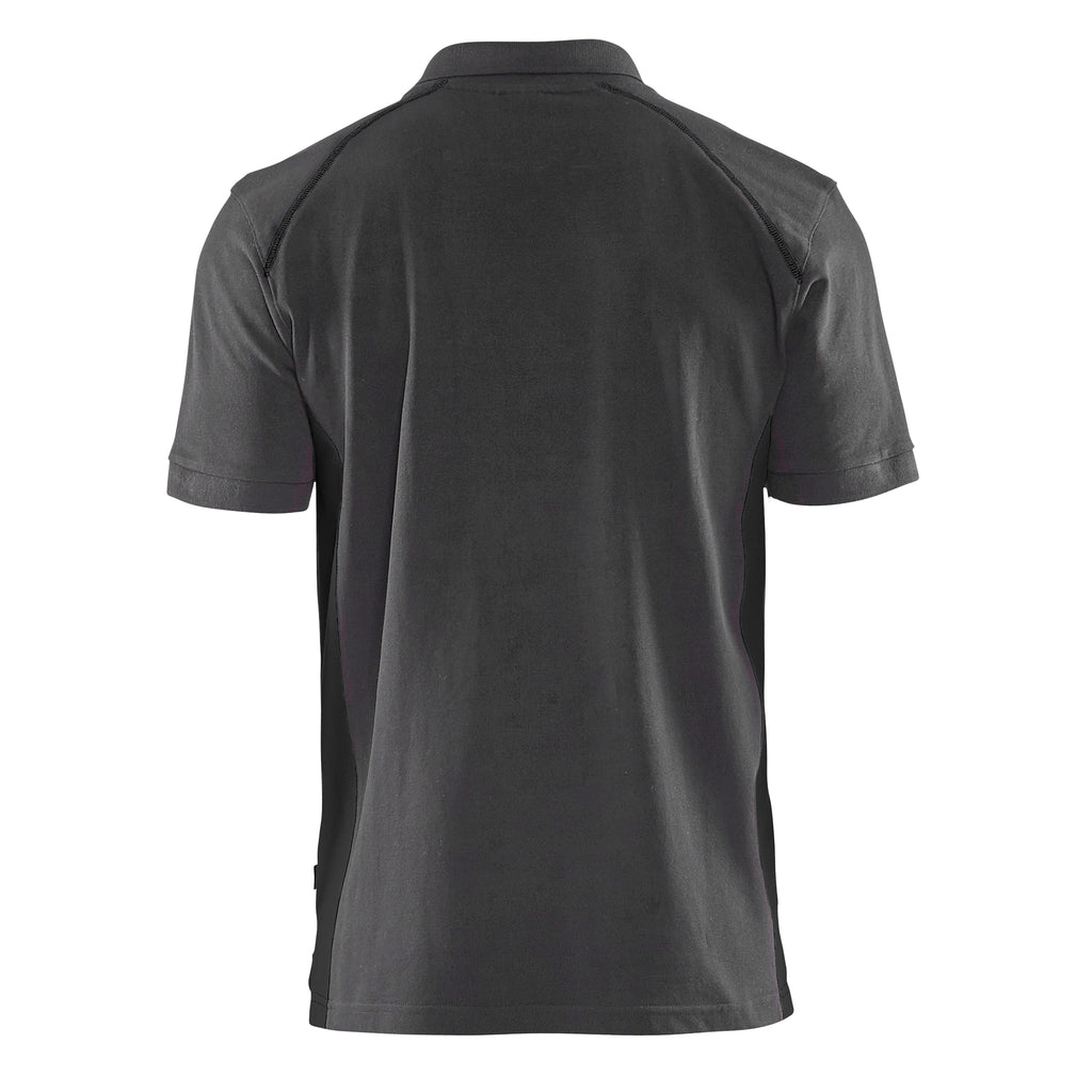 Blaklader 3324 Mid Grey/Black Polo Shirt