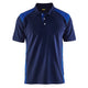 Blaklader 3324 Navy Blue/Cornflower Blue Polo Shirt
