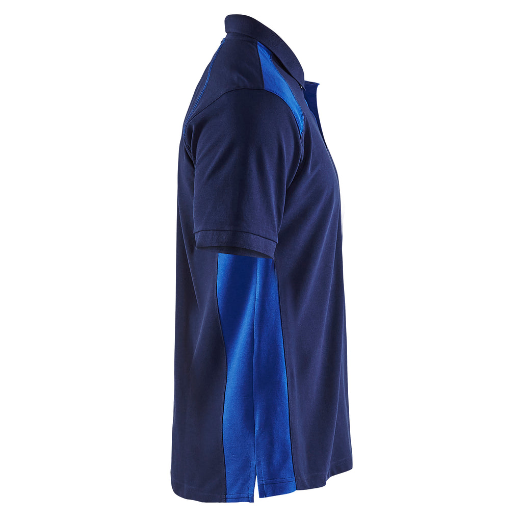 Blaklader 3324 Navy Blue/Cornflower Blue Polo Shirt