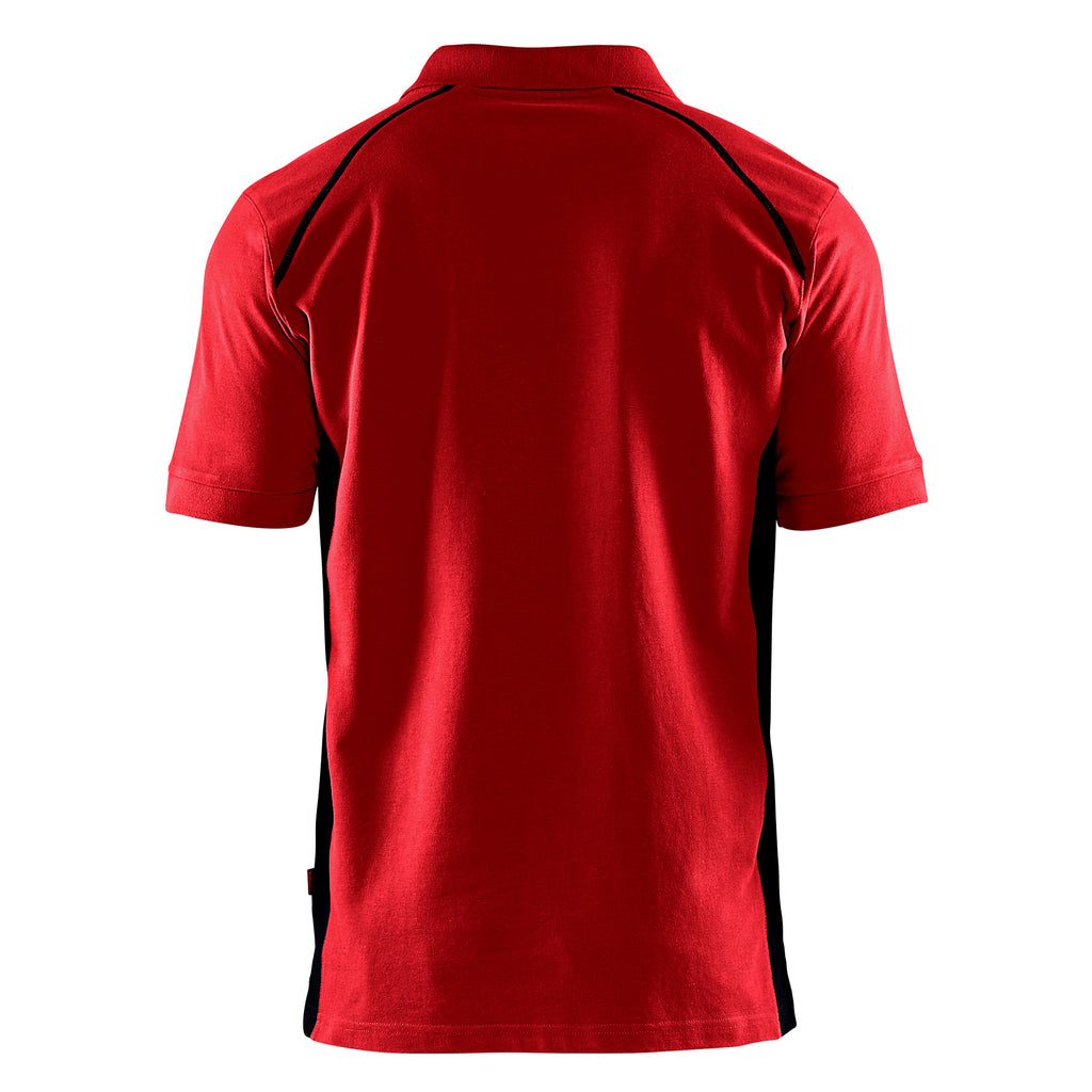 Blaklader 3324 Red/Black Polo Shirt