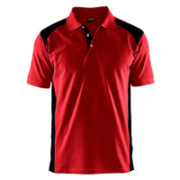 Blaklader 3324 Red/Black Polo Shirt