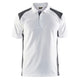 Blaklader 3324 White/Dark Grey Polo Shirt