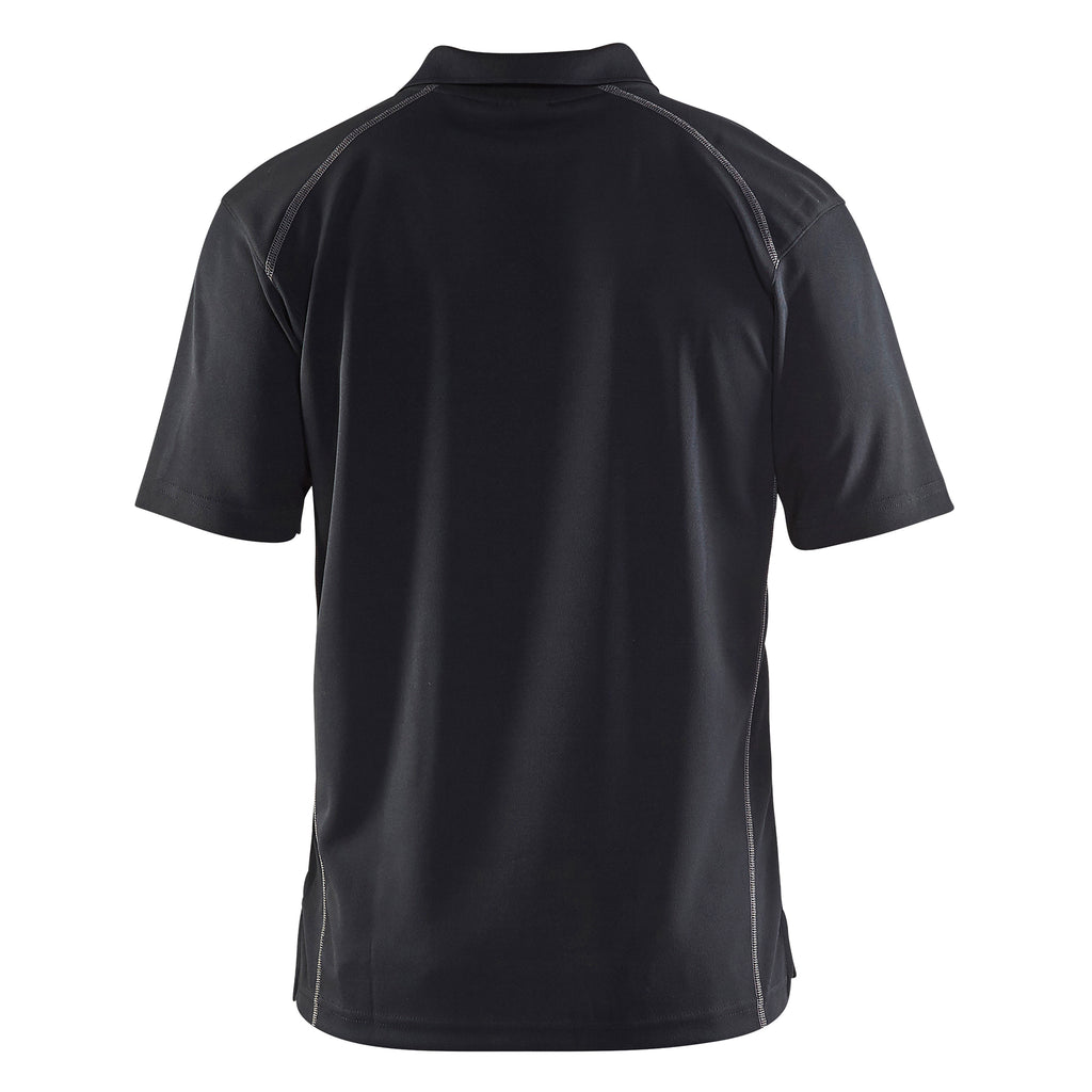 Blaklader 3326 Black Polo Shirt With UV-Protection