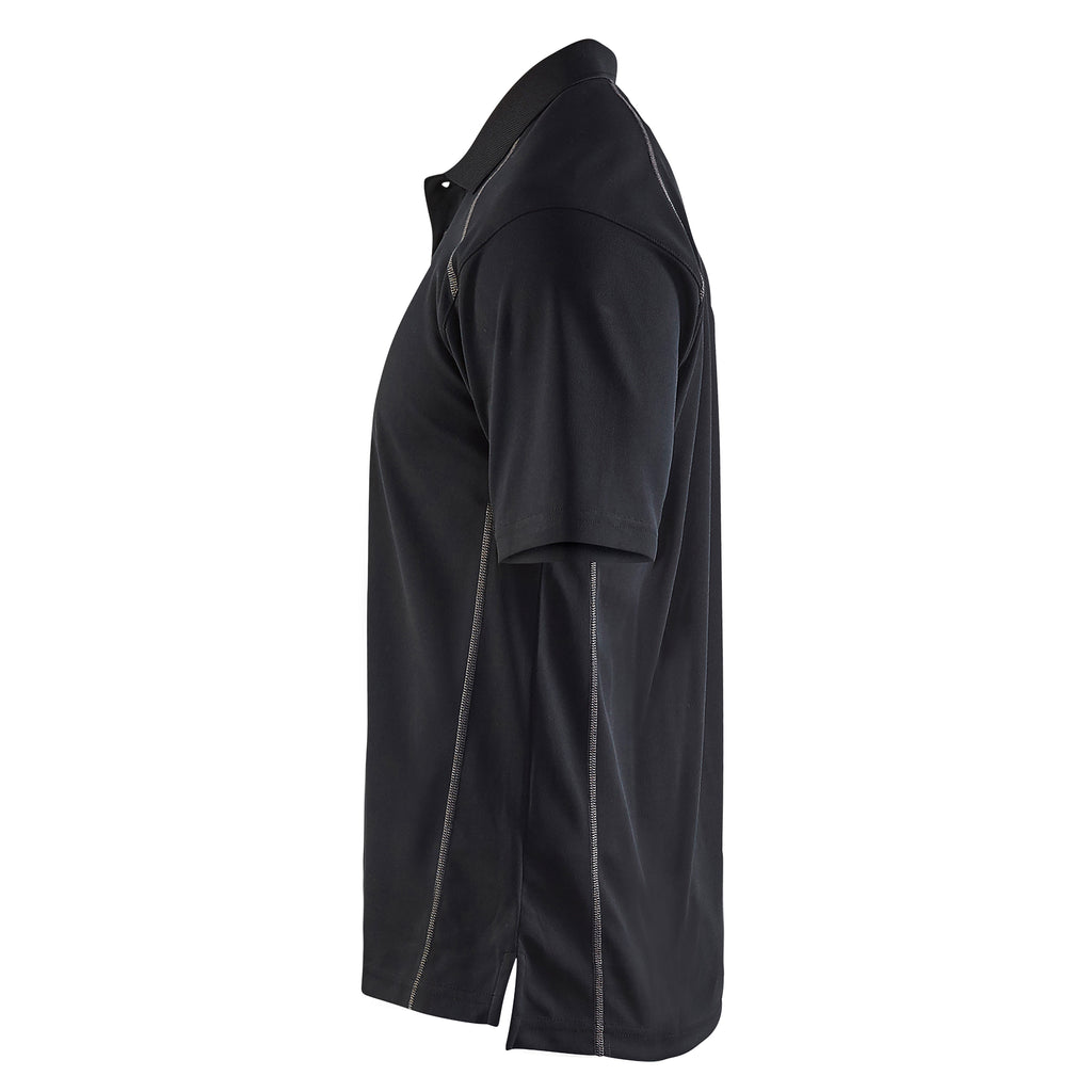 Blaklader 3326 Black Polo Shirt With UV-Protection
