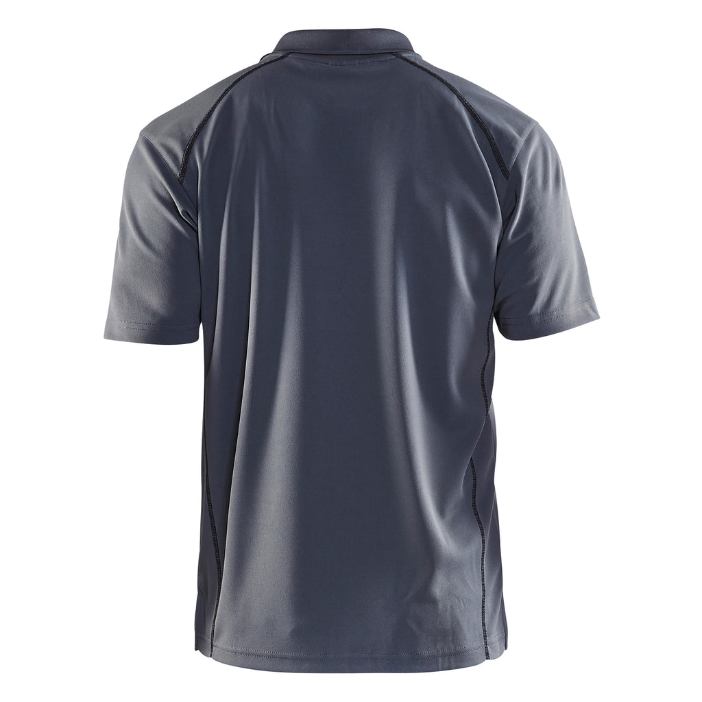 Blaklader 3326 Grey Polo Shirt With UV-Protection