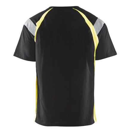 Blaklader 3332 Black/Hi-Vis Yellow T-Shirt