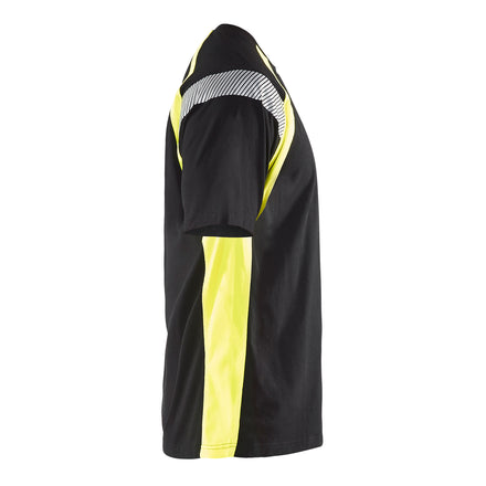 Blaklader 3332 Black/Hi-Vis Yellow T-Shirt