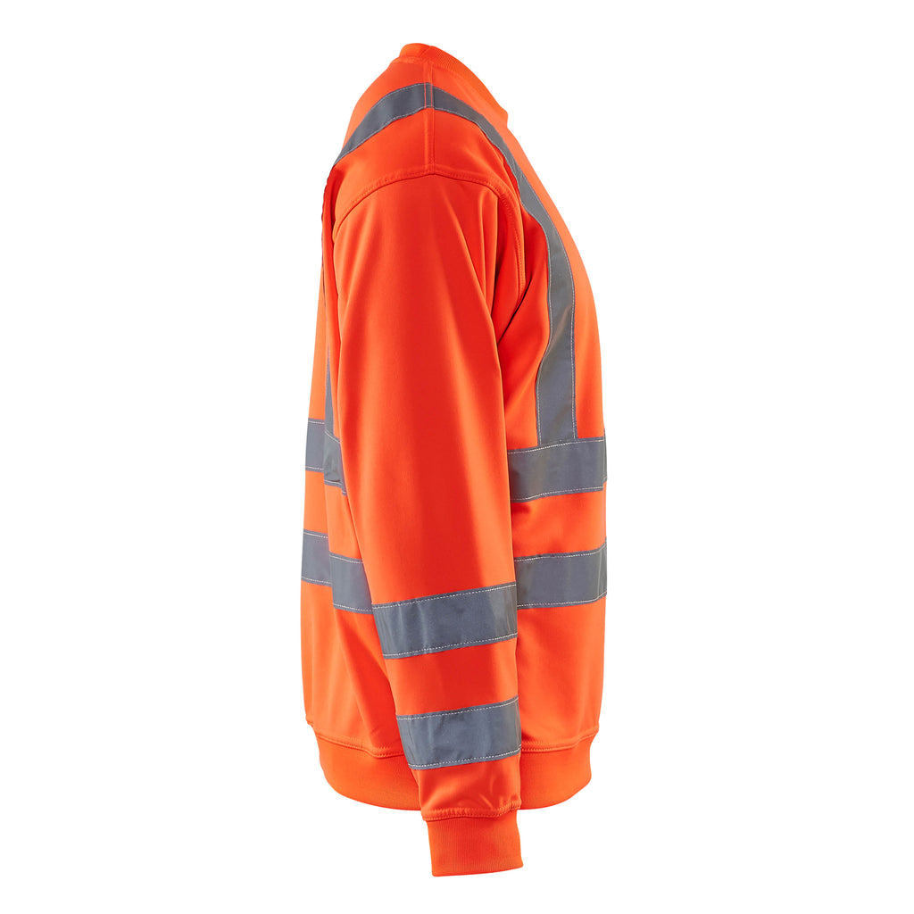 Blaklader 3341 Hi Vis Sweatshirt Hi Vis Red Right