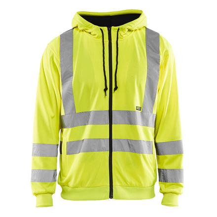Blaklader 3346 Hi Vis Hooded Sweater Hi Vis Yellow Main