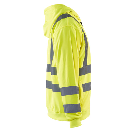 Blaklader 3346 Hi Vis Hooded Sweater Hi Vis Yellow Right