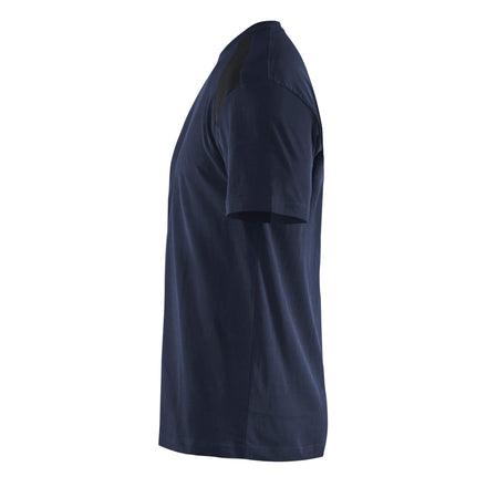Blaklader 3379 180gsm Dark Navy/Black T-Shirt
