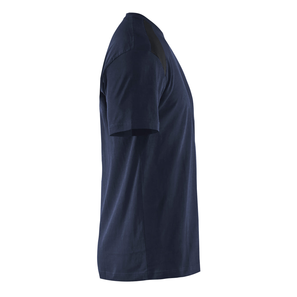 Blaklader 3379 180gsm Dark Navy/Black T-Shirt