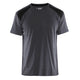 Blaklader 3379 180gsm Mid Grey/Black T-Shirt