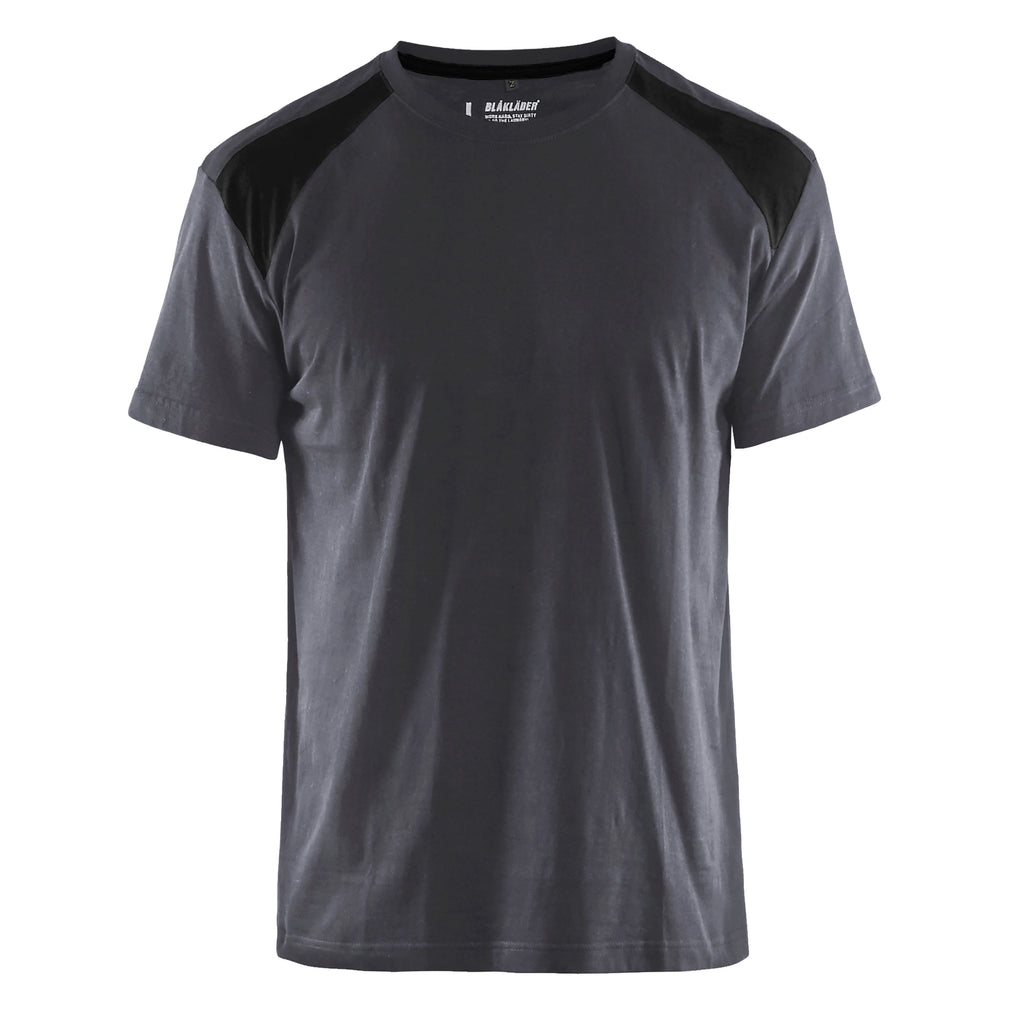 Blaklader 3379 180gsm Mid Grey/Black T-Shirt