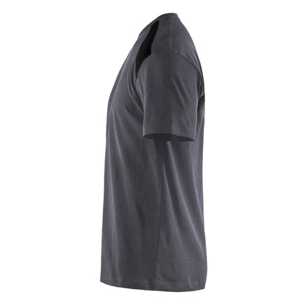 Blaklader 3379 180gsm Mid Grey/Black T-Shirt