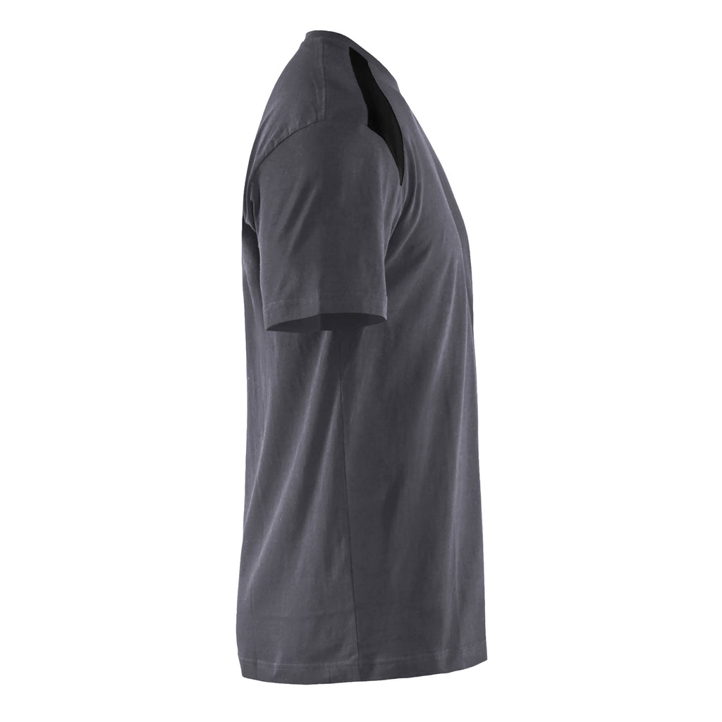 Blaklader 3379 180gsm Mid Grey/Black T-Shirt