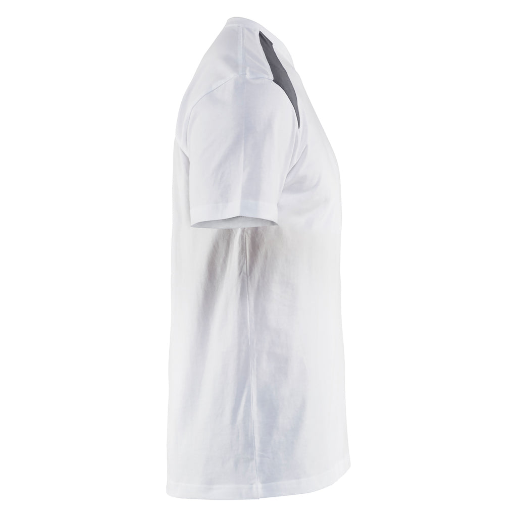 Blaklader 3389 White/Dark Grey Polo Shirt